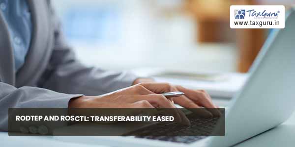 RoDTEP and RoSCTL: Transferability Eased