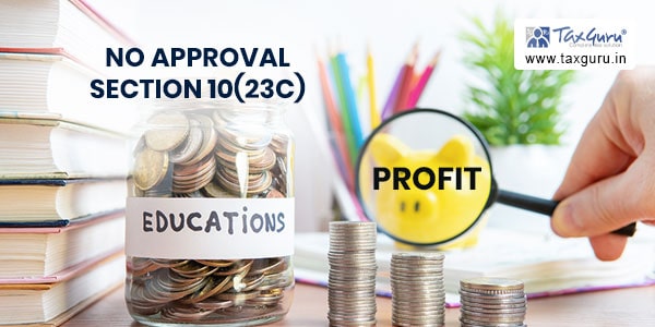 Section 10(23C) approval cannot be given to profit-oriented educational institutions SC