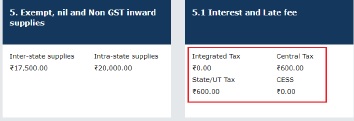 to the FORM GSTR-3B landing page