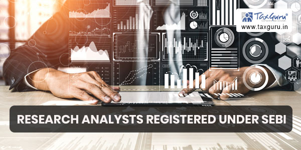 Do’s & Don’ts for Research Analysts registered under SEBI (Research Analysts) Regulations, 2004