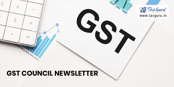 GST Council Newsletter for the month of December 2022