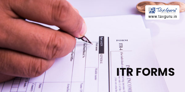 ITR forms are highly complicated & lacks interlinking & auto-correction