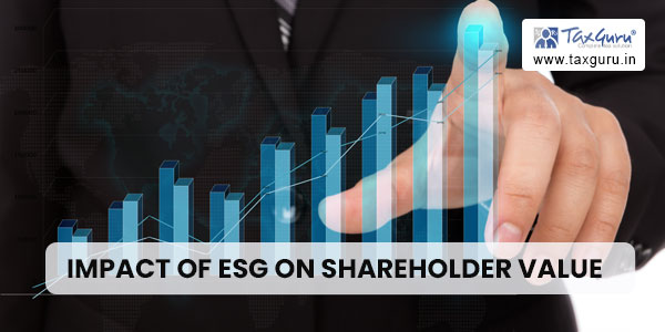 Impact of ESG On Shareholder Value