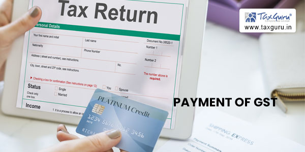 Payment of GST & other amount in installments Section 80 & Rule 158