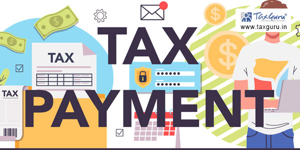 Payment of Tax under GST Part I
