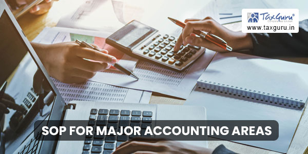 Sample illustrative SOP for Major Accounting Areas