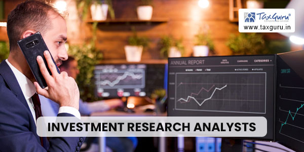 Update to all Investment Research Analysts!!!
