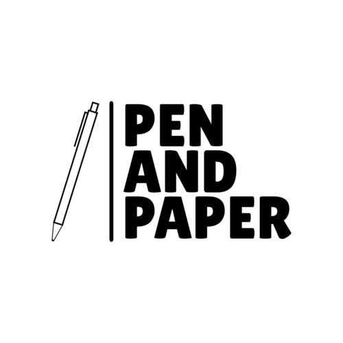 Pen and paper