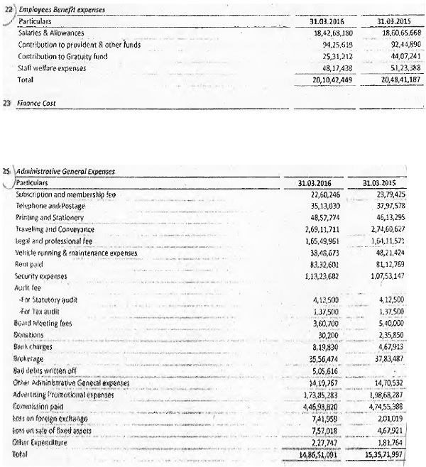 other operating expenses