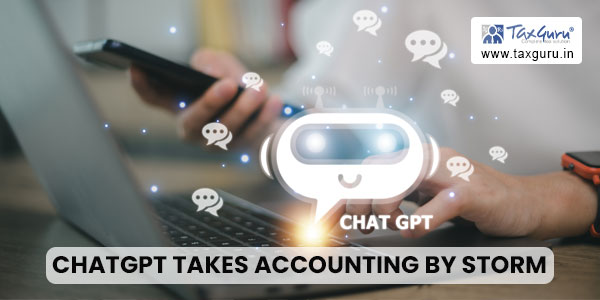 ChatGPT Takes Accounting by Storm!