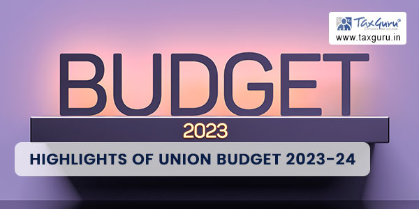 Highlights of Proposed GST Amendments in Finance Bill 2023