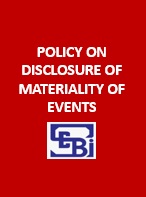 Policy on Disclosure pf Materiality of Events