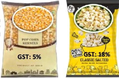 Popcorn is available in packets both as ready