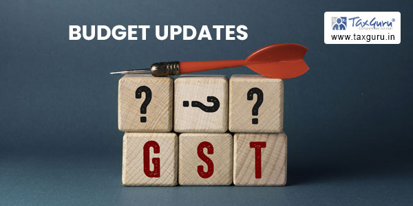 Analysis of 2024-2025 Interim Budget and its Implications for GST