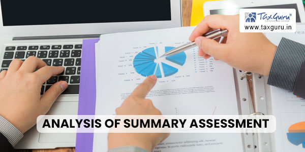 Analysis of Summary Assessment