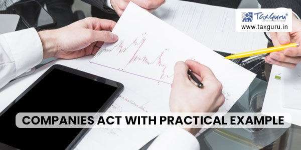 Companies Act with Practical Example