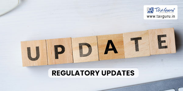 Regulatory updates