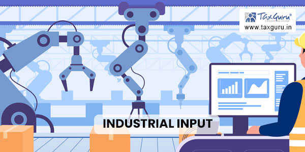 industrial input