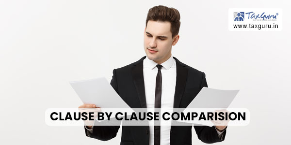 Clause by clause comparision of Chpater 6 of FTP