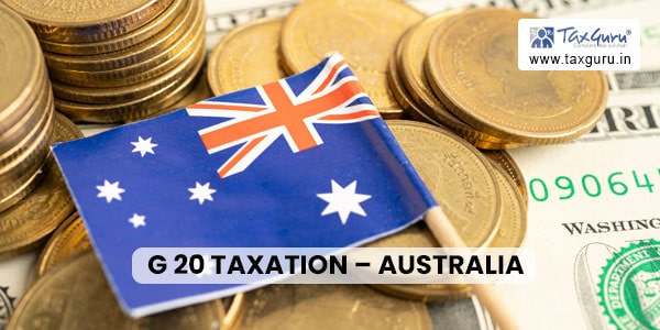 G 20 Taxation – Australia