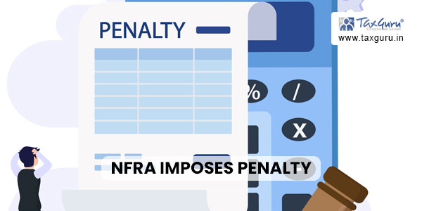 NFRA imposes penalty