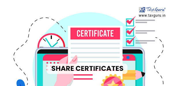 Share Certificates
