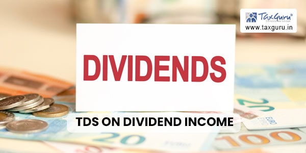 TDS on Dividend Income