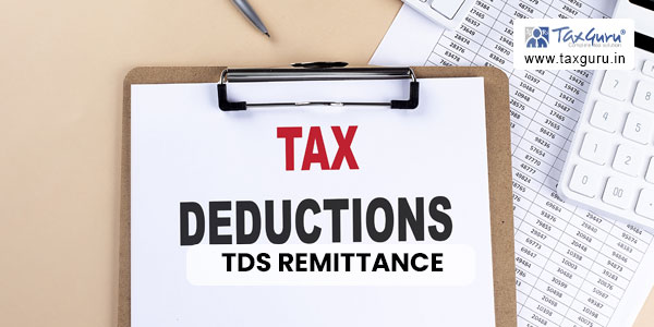 TDS remittance