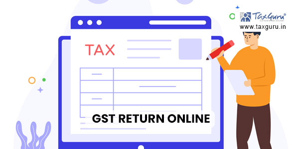 GST return online