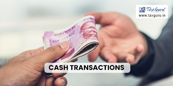 cash transactions