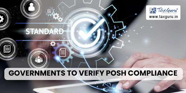 governments to verify POSH compliance