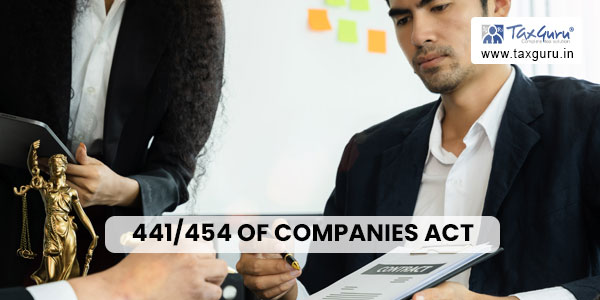 441-454 of Companies Act