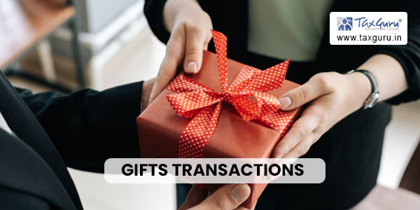 Gifts-transactions
