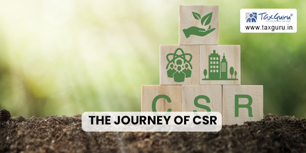 The Journey of CSR