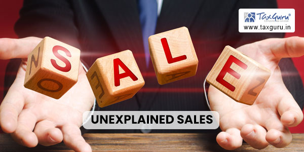 unexplained sales