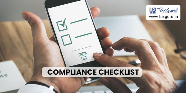 AGM Electronic Mode Compliance Checklist – Listed Companies