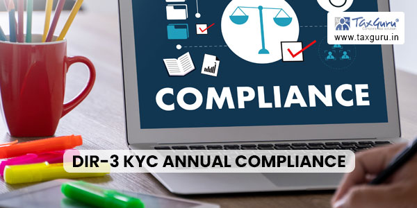 DIR-3 KYC Annual Compliance