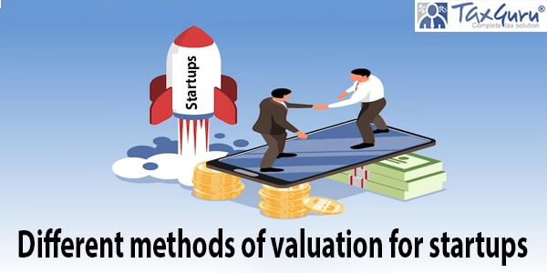 Different methods of valuation for startups