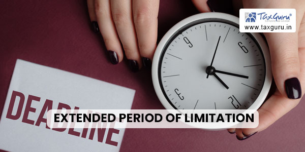 Extended period of limitation