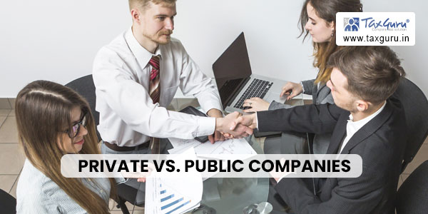 Private vs. Public Companies