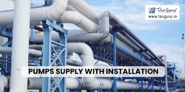 Pumps Supply with Installation