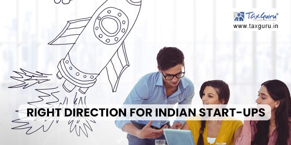 Right Direction for Indian Start-ups