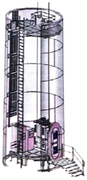 Tower Internal for Wind Turbine Generato