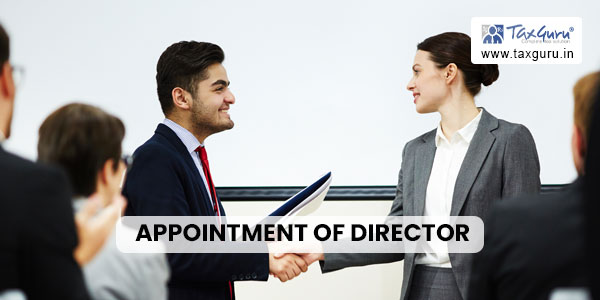 Appointment of Director