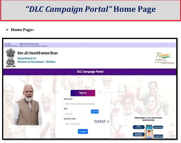 DLC campaign portal