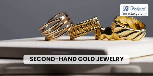 Second-Hand Gold Jewelry