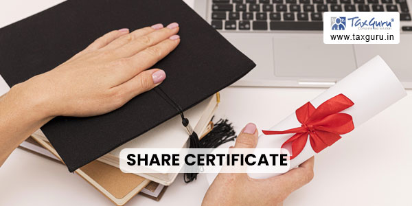 Format of Duplicate Share Certificate Request | Affidavit & Indemnity Bond