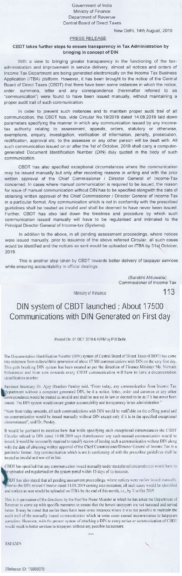 further clarified the need for the said Circular