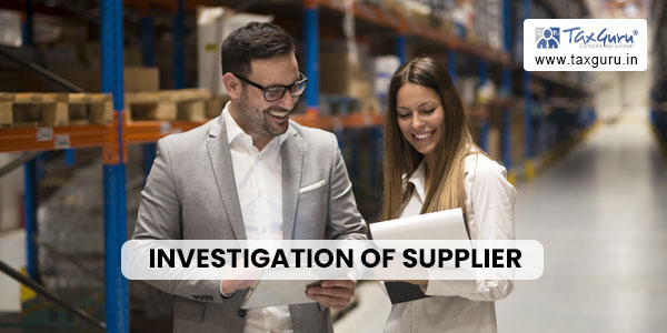 ITC cannot be denied to recipient without proper investigation of supplier