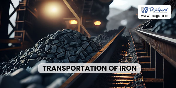 transportation of iron